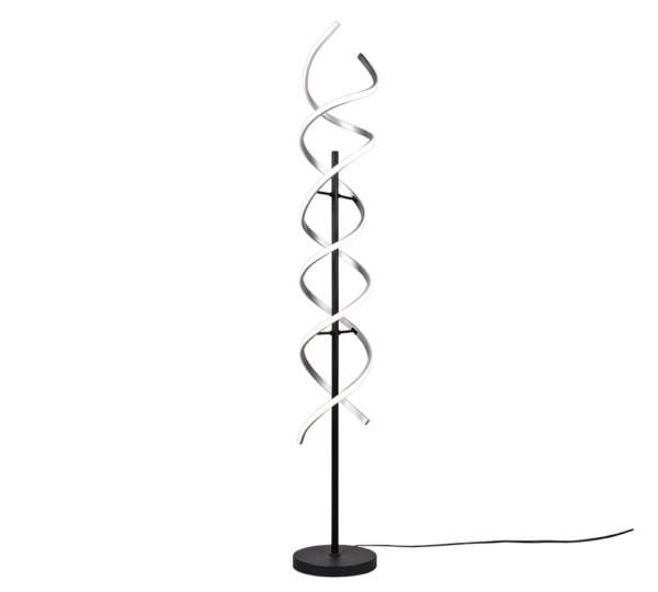 Φωτιστικό Δαπέδου Trio Lighting SEQUENCE , 32W · 4000lm, 2300+3000+4000K Βουρτσισμένο Αλουμίνιο Αλουμίνιο, Dimmer αισθητήρα, Λειτουργία μνήμης – 441810205