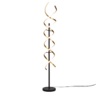 Φωτιστικό Δαπέδου Trio Lighting SEQUENCE , 32W · 4000lm, 2300+3000+4000K Ορείχαλκος Ματ Αλουμίνιο, Step Dimmable, Dimmer αισθητήρα, Λειτουργία μνήμης – 441810208