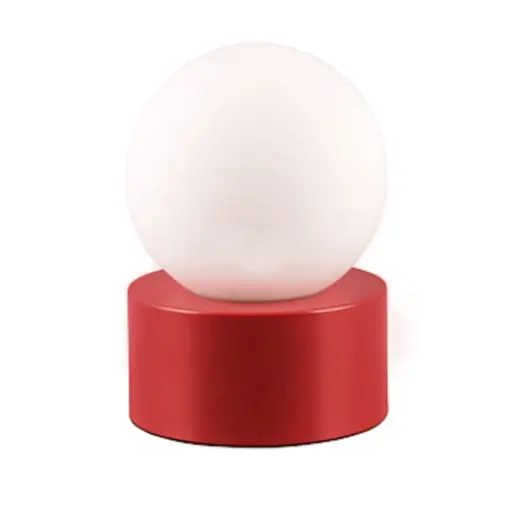 Επιτραπέζιο Φωτιστικό Trio Lighting 1x E14 Διακόπτης Αφής Χρώματος Κόκκινο – R59051010