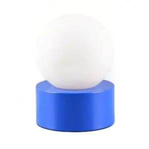 Επιτραπέζιο Φωτιστικό Reality 1x E14 Διακόπτης Αφής Χρώματος Μπλε  – R59051012
