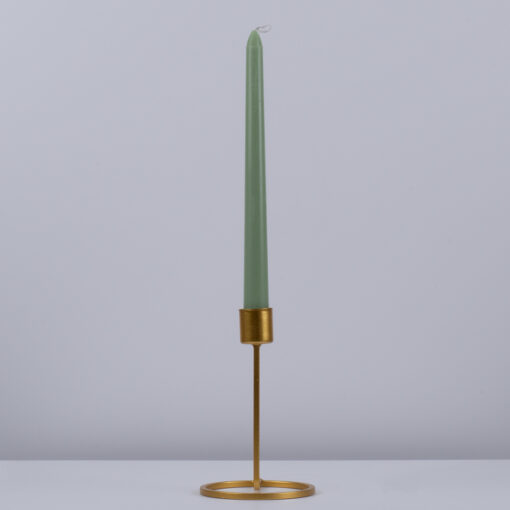 GloboStar® MOUNTAIN-DEW 35206 ΣΕΤ 4 Αρωματικά Κεριά Κηροπηγίου Παραφίνης με Άρωμα Σαπούνι Μασσαλίας Πράσινο Μ2 x Π2 x Υ25cm