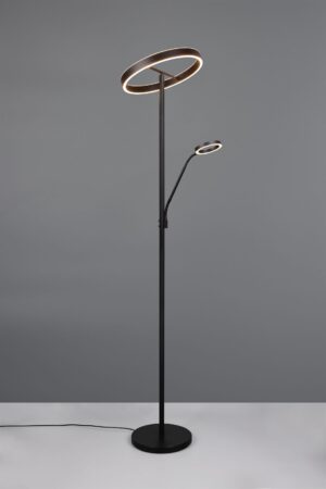 Φωτιστικό Δαπέδου Μαύρο Ματ WILLIS LED 44W 5150lm CCT Dimmable Trio Lighting – 449510232