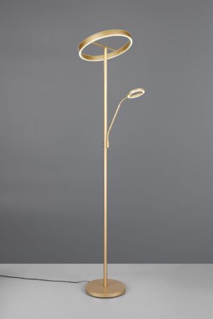 Φωτιστικό Δαπέδου Χρύσο WILLIS LED 44W 5150lm CCT Dimmable Trio Lighting – 449510279