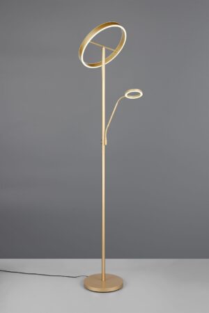 Φωτιστικό Δαπέδου Χρύσο WILLIS LED 44W 5150lm CCT Dimmable Trio Lighting – 449510279