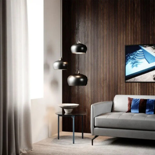 Κρεμαστό Φωτιστικό DFTP  Belly 29 1xE27 Μαύρου Χρώματος – 45053003