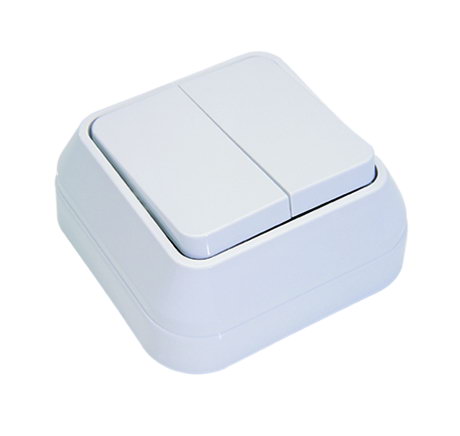 ΙΡ20 ΔΙΑΚΟΠΤΗΣ Κ/Μ ΕΞΩΤΕΡ. ΛΕΥΚΟΣ MAKEL – 45103