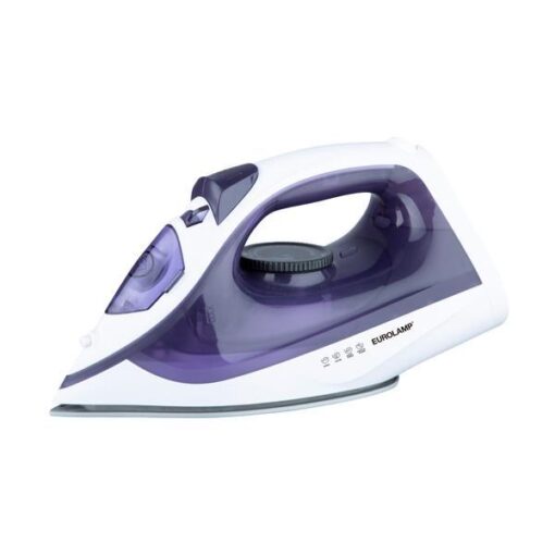 ΣΙΔΕΡΟ ΑΤΜΟΥ 2200W ΜΕ ΑΝΤΙΚΟΛΛΗΤΙΚΗ ΠΛΑΚΑ ΚΑΙ ΠΡΟΣΤΑΣΙΑ ΚΑΤΑ ΤΩΝ ΑΛΑΤΩΝ EUROLAMP – 300-70047