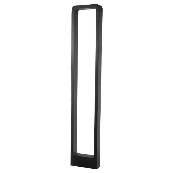 ΚΟΛΩΝΑΚΙ ΑΛΟΥΜΙΝΙΟΥ 12W 162x57x600 IP65 3000K ΜΑΥΡΟ EUROLAMP – 145-20627