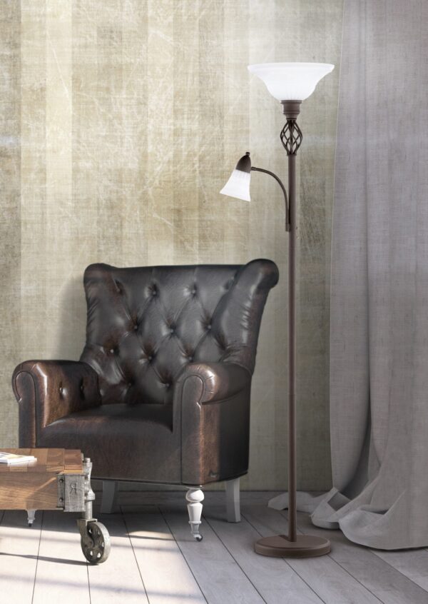 Φωτιστικό Δαπέδου Trio Lighting   E27 Σκουριά Μεταλλικό    4602021-24