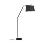 Φωτιστικό Δαπέδου Trio Lighting E27 Μαύρο Ματ Μεταλλικό 462100132