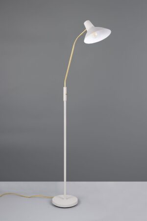 Φωτιστικό Δαπέδου Γκρι Μεταλλικό & Ορείχακλος TRAVELLER 1xE27 Trio Lighting – 463400176