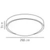 Nordlux Altus Φωτιστικό Οροφής Λευκό LED 13W 2700K –  47206001