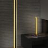 Φωτιστικό Δαπέδου Trio Lighting LED 15W  Μαύρο Μεταλλικό Step Dimmable 1450lm 3000K  474410179