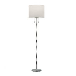 Φωτιστικό Δαπέδου Trio Lighting LED 7W  Νίκελ Ματ Μεταλλικό 600lm 3000K  475310307