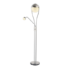 Φωτιστικό Δαπέδου Trio Lighting LED 22W  Χρώμιο Μεταλλικό Dimmable 2000lm 3000K  478310206
