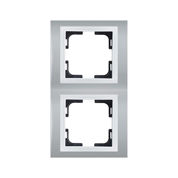 ΠΛΑΙΣΙΟ 2 ΘΕΣΕΩΝ ΝΙΚΕΛ EUROLAMP – 152-10801