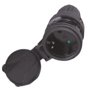 ΦΙΣ ΣΟΥΚΟ ΘΗΛΥΚΟ ΚΑΟΥΤΣΟΥΚ IP44 16Α 220-240V ΜΕ ΠΡΟΣΤΑΣΙΑ ΕΠΑΦΩΝ EUROLAMP 147-10033