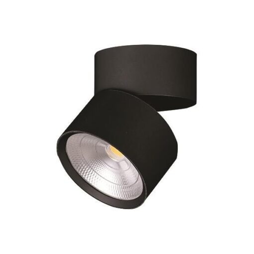 ΦΩΤΙΣΤΙΚΟ ΟΡΟΦΗΣ ΚΙΝΗΤΟ ΚΥΛΙΝΔΡΟΣ LED 15W 4000K ΜΑΥΡΟ PLUS EUROLAMP – 145-25207