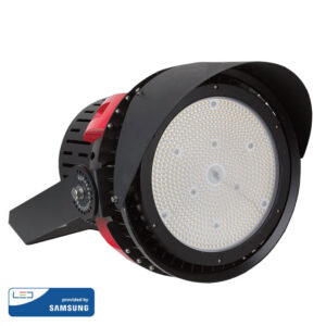 LED Προβολέας 500W V-TAC Samsung Chip Τροφοδοτικό Meanwell Μαύρος 45° Αδιάβροχος IP65 Ψυχρό Λευκό 5000K – 490