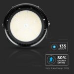 LED Προβολέας 500W V-TAC Samsung Chip Τροφοδοτικό Meanwell Μαύρος 110° Αδιάβροχος IP65 Ψυχρό Λευκό 5000K – 493