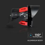 LED Προβολέας 500W V-TAC Samsung Chip Τροφοδοτικό Meanwell Μαύρος 110° Αδιάβροχος IP65 Ψυχρό Λευκό 5000K – 493