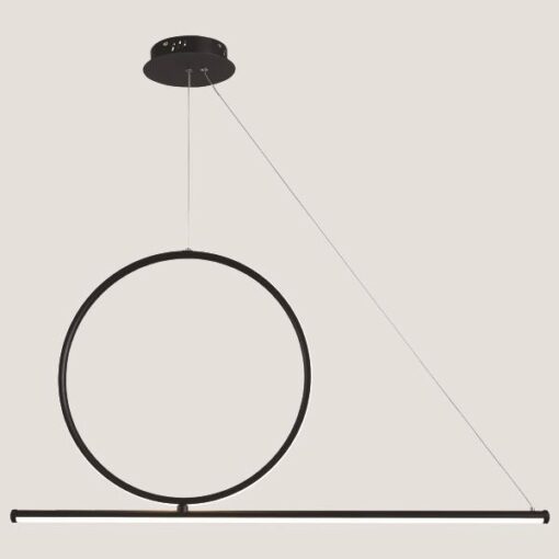 ΦΩΤΙΣΤΙΚΟ ΚΡΕΜΑΣΤΟ LED 32W  ΛΕΥΚΟ/ΜΑΥΡΟ EUROLAMP 144-16018