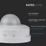 Ανιχνευτής κίνησης Infrared Max 300W Λευκό V-TAC – 4968