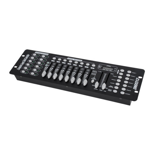 GloboStar® 73493 DMX 192 Channel Fader Console – Κονσόλα Φωτισμού 192 Καναλιών DMX AC 100-240V – IP20 Μ48 x Π13.5 x Υ7cm – 2 Χρόνια Εγγύηση