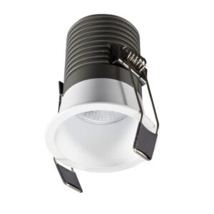 ΣΠΟΤ ΧΩΝΕΥΤΟ 18W Φ75 3000Κ ΛΕΥΚΟ EUROLAMP – 145-65018