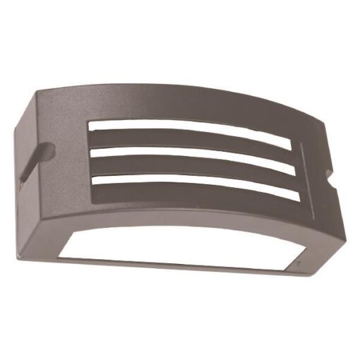 ΑΠΛΙΚΑ ΤΟΙΧΟΥ LM04 ΟΒΑΛ E27 MAX 10W LED 220x99x100 IP54 ΓΚΡΙ PRO EUROLAMP – 145-20235