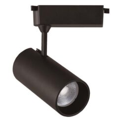 ΣΠΟΤ ΡΑΓΑΣ LED 2 ΓΡΑΜΜΩΝ 30W 3000K Φ80Χ160 ΜΑΥΡΟ PLUS EUROLAMP – 145-59057