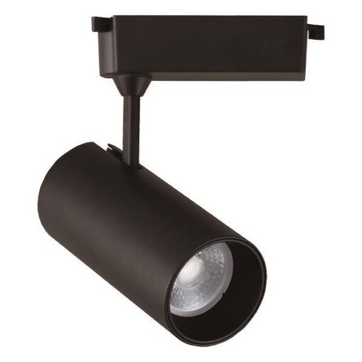 ΣΠΟΤ ΡΑΓΑΣ LED 2 ΓΡΑΜΜΩΝ 30W 3000K Φ80Χ160 ΜΑΥΡΟ PLUS EUROLAMP – 145-59057