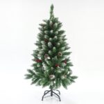 ΔΕΝΤΡΟ ΕΛΑΤΟ ΧΙΟΝΙΣΜΕΝΟ ΜΕ BERRY, 120cm EUROLAMP – 600-30169