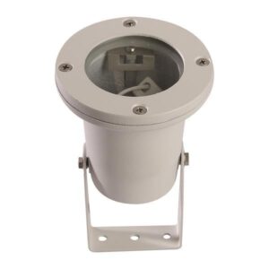 ΣΠΟΤ ΚΗΠΟΥ ΜΕΤΑΛΛΙΚΟ MR16 IP65 12V ΛΕΥΚΟ EUROLAMP – 147-68400