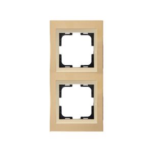 ΠΛΑΙΣΙΟ 2 ΘΕΣΕΩΝ ΧΡΥΣΟ ΜΑΤ EUROLAMP – 152-10831