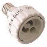NTOYI ΑΝΤΑΠΤΟΡ ΑΠΟ Ε14 ΣΕ GU10 EUROLAMP 147-23052