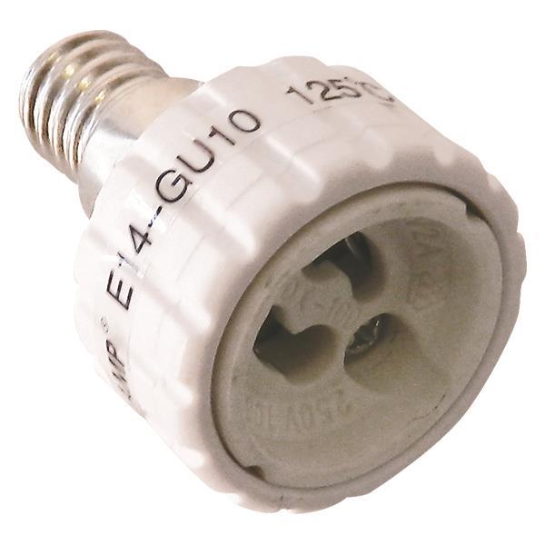 NTOYI ΑΝΤΑΠΤΟΡ ΑΠΟ Ε14 ΣΕ GU10 EUROLAMP 147-23052