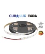 LED Ταινία 4.8W 12V CUBALUX Dimmable 432lm/m Αδιάβροχη IP65 Ψυχρό 6000K 5 Μέτρα CL50-0004