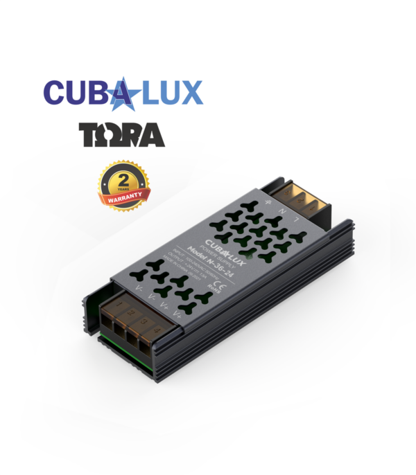 Τροφοδοτικό για LED 36W 24V Μεταλλικό CUBALUX – CL50-0047