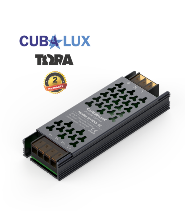 Τροφοδοτικό για LED 100W 12V Μεταλλικό CUBALUX – CL50-0049