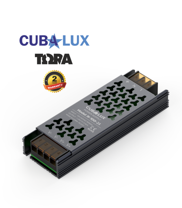 Τροφοδοτικό για LED 100W 24V Μεταλλικό CUBALUX – CL50-0055