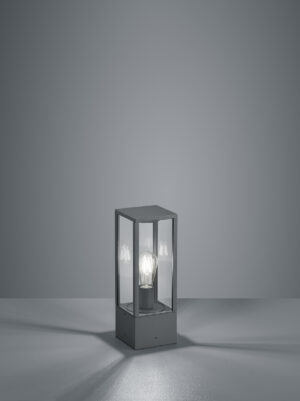 Κολωνάκι Trio Lighting   E27 Ανθρακί Αλουμίνιο   IP44 501860142