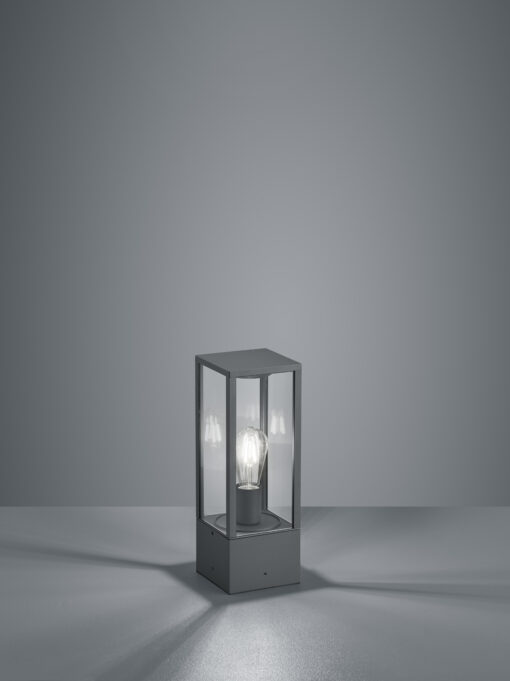 Κολωνάκι Trio Lighting   E27 Ανθρακί Αλουμίνιο   IP44 501860142