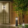 Κολωνάκι Trio Lighting   E27 Ανθρακί Αλουμίνιο   IP44 501860142
