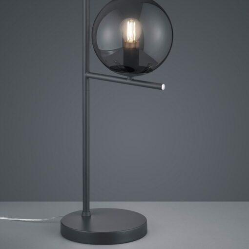 Πορτατίφ Trio Lighting   E14 Ανθρακί Μεταλλικό    502000142