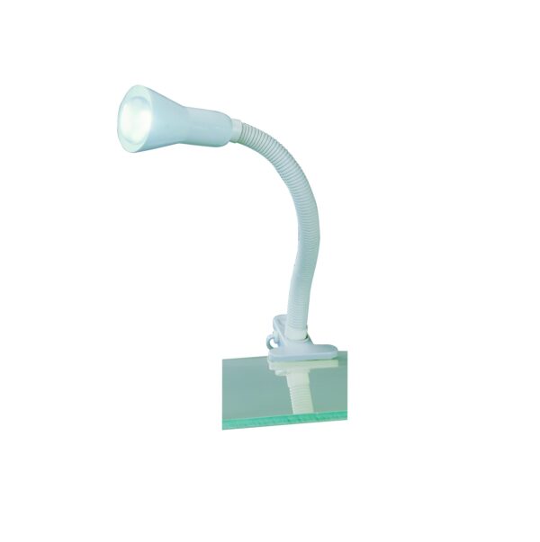 Φωτιστικό με Σφιγκτήρα Trio Lighting   E14 Λευκό Πλαστικό  5028010-01