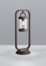 Κολωνάκι Trio Lighting   E27 Σκουριά Αλουμίνιο   IP44 504160124
