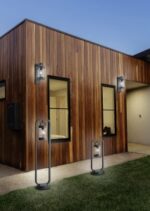 Κολωνάκι Trio Lighting   E27 Ανθρακί Αλουμίνιο   IP44 504160142