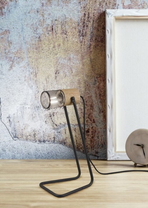 Πορτατίφ Trio Lighting   E14 Μαύρο Ματ Μεταλλικό    504300132