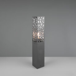 Κολωνάκι Trio Lighting E27 Ανθρακί Ατσάλι IP44 507360142